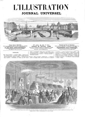 L' illustration Samstag 24. Februar 1866