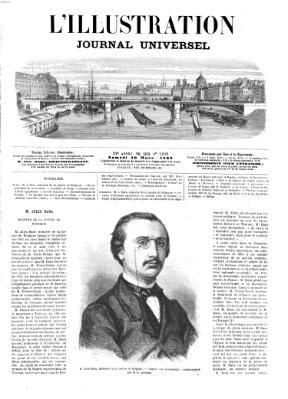 L' illustration Samstag 10. März 1866