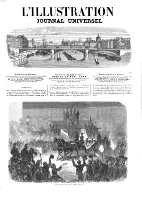 L' illustration Samstag 18. August 1866