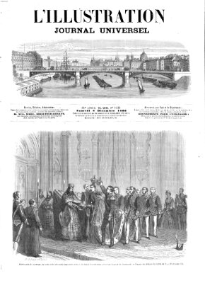 L' illustration Samstag 8. Dezember 1866