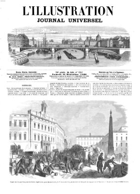 L' illustration Samstag 15. Dezember 1866