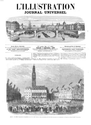 L' illustration Samstag 7. September 1867