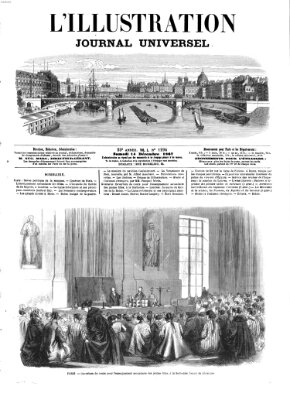 L' illustration Samstag 14. Dezember 1867