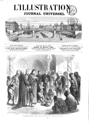 L' illustration Samstag 18. Januar 1868