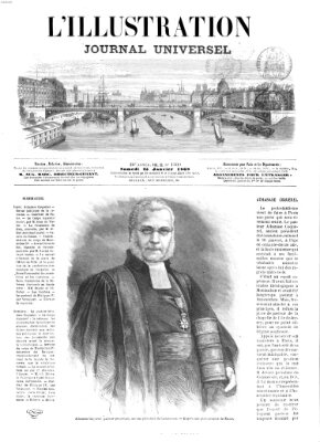 L' illustration Samstag 25. Januar 1868