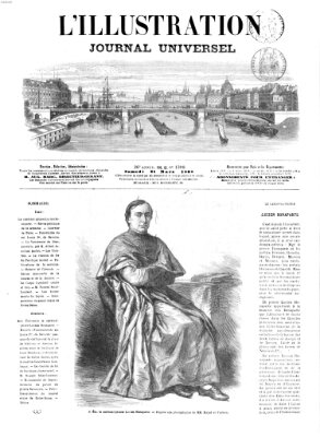 L' illustration Samstag 21. März 1868