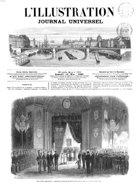 L' illustration Samstag 16. Mai 1868