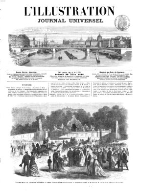 L' illustration Samstag 20. Juni 1868