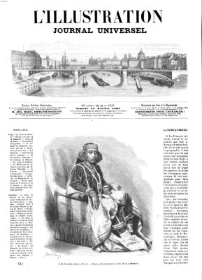 L' illustration Samstag 18. Juli 1868