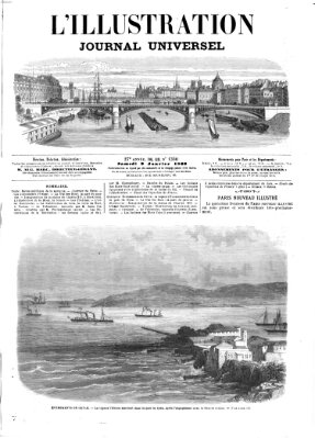 L' illustration Samstag 9. Januar 1869