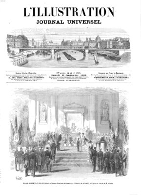 L' illustration Samstag 11. September 1869