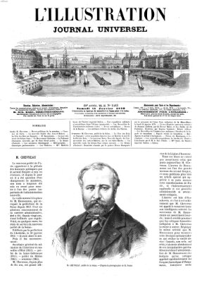 L' illustration Samstag 15. Januar 1870