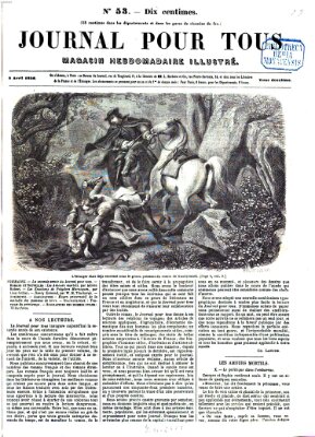 Journal pour tous Samstag 5. April 1856