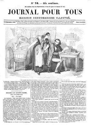 Journal pour tous Samstag 13. September 1856