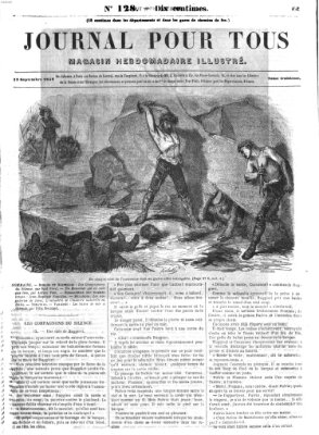 Journal pour tous Samstag 12. September 1857
