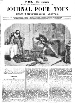 Journal pour tous Samstag 21. November 1857