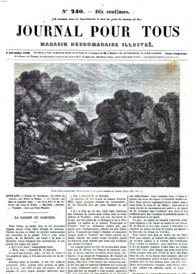 Journal pour tous Samstag 5. November 1859