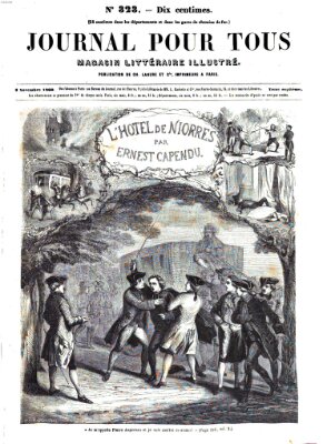 Journal pour tous Samstag 3. November 1860