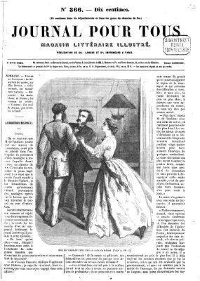 Journal pour tous Mittwoch 3. April 1861