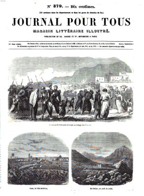 Journal pour tous Samstag 18. Mai 1861