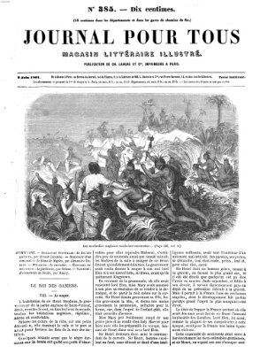 Journal pour tous Samstag 8. Juni 1861