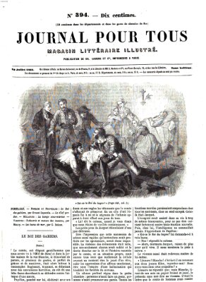 Journal pour tous Mittwoch 10. Juli 1861