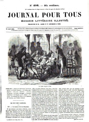 Journal pour tous Mittwoch 21. August 1861