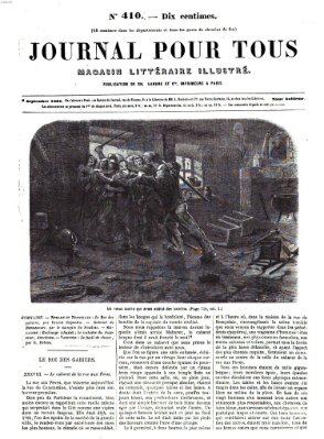 Journal pour tous Mittwoch 4. September 1861