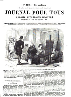 Journal pour tous Samstag 14. September 1861