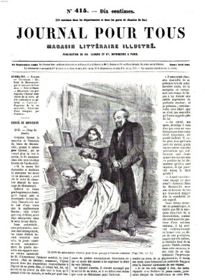 Journal pour tous Samstag 21. September 1861