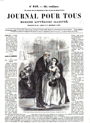 Journal pour tous Mittwoch 25. September 1861