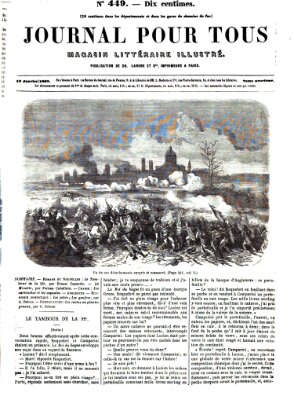 Journal pour tous Samstag 18. Januar 1862