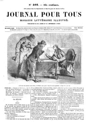 Journal pour tous Samstag 26. Juli 1862