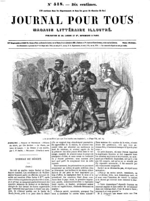 Journal pour tous Mittwoch 17. September 1862