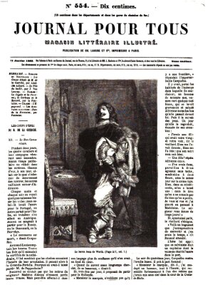 Journal pour tous Mittwoch 21. Januar 1863