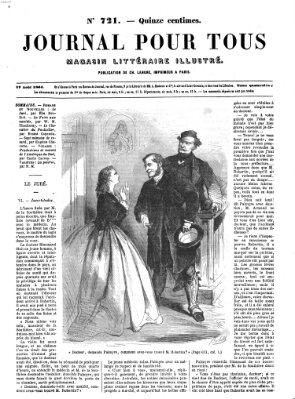 Journal pour tous Samstag 27. August 1864