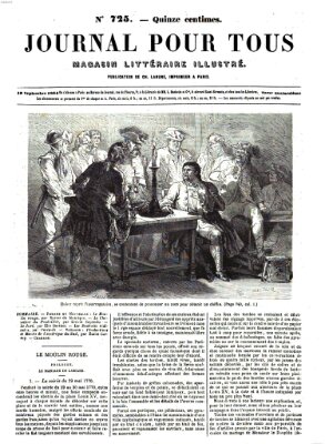 Journal pour tous Samstag 10. September 1864