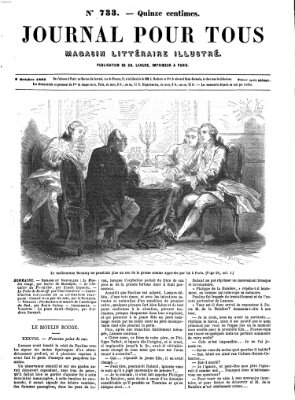 Journal pour tous Samstag 8. Oktober 1864