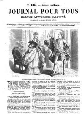 Journal pour tous Samstag 15. Oktober 1864