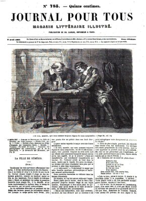 Journal pour tous Samstag 8. April 1865