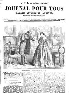 Journal pour tous Samstag 29. Juli 1865