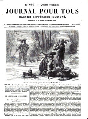 Journal pour tous Mittwoch 13. September 1865