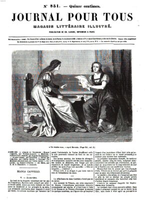 Journal pour tous Samstag 25. November 1865