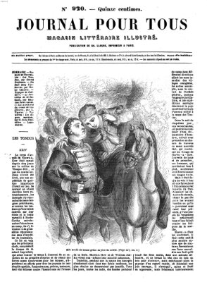 Journal pour tous Montag 23. Juli 1866