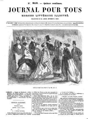 Journal pour tous Samstag 8. Dezember 1866