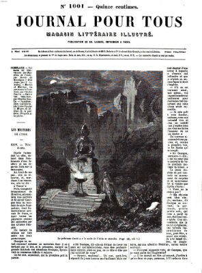 Journal pour tous Samstag 4. Mai 1867