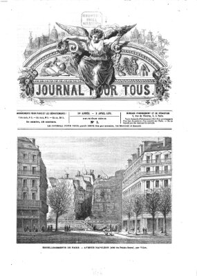 Journal pour tous Samstag 2. April 1870