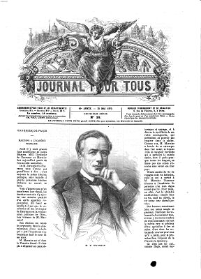 Journal pour tous Mittwoch 25. Mai 1870