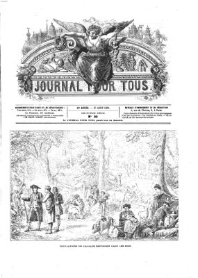 Journal pour tous Samstag 27. August 1870