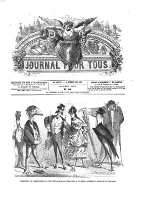 Journal pour tous Samstag 10. September 1870